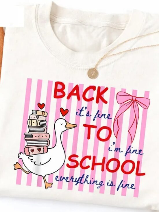 Tops - Funny BackTo School Shirt, Cute Teacher Gift Shirt